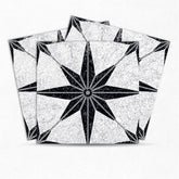 Mosaicowall Vinyl Oil-Resistant DIY Flooring Peel and Stick Tile Sticker & Wall Backsplash Self Adhesive Sticker